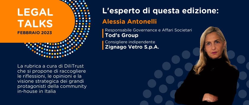 Alessia Antonelli è la protagonista di questa edizione della rubrica Legal Talks.