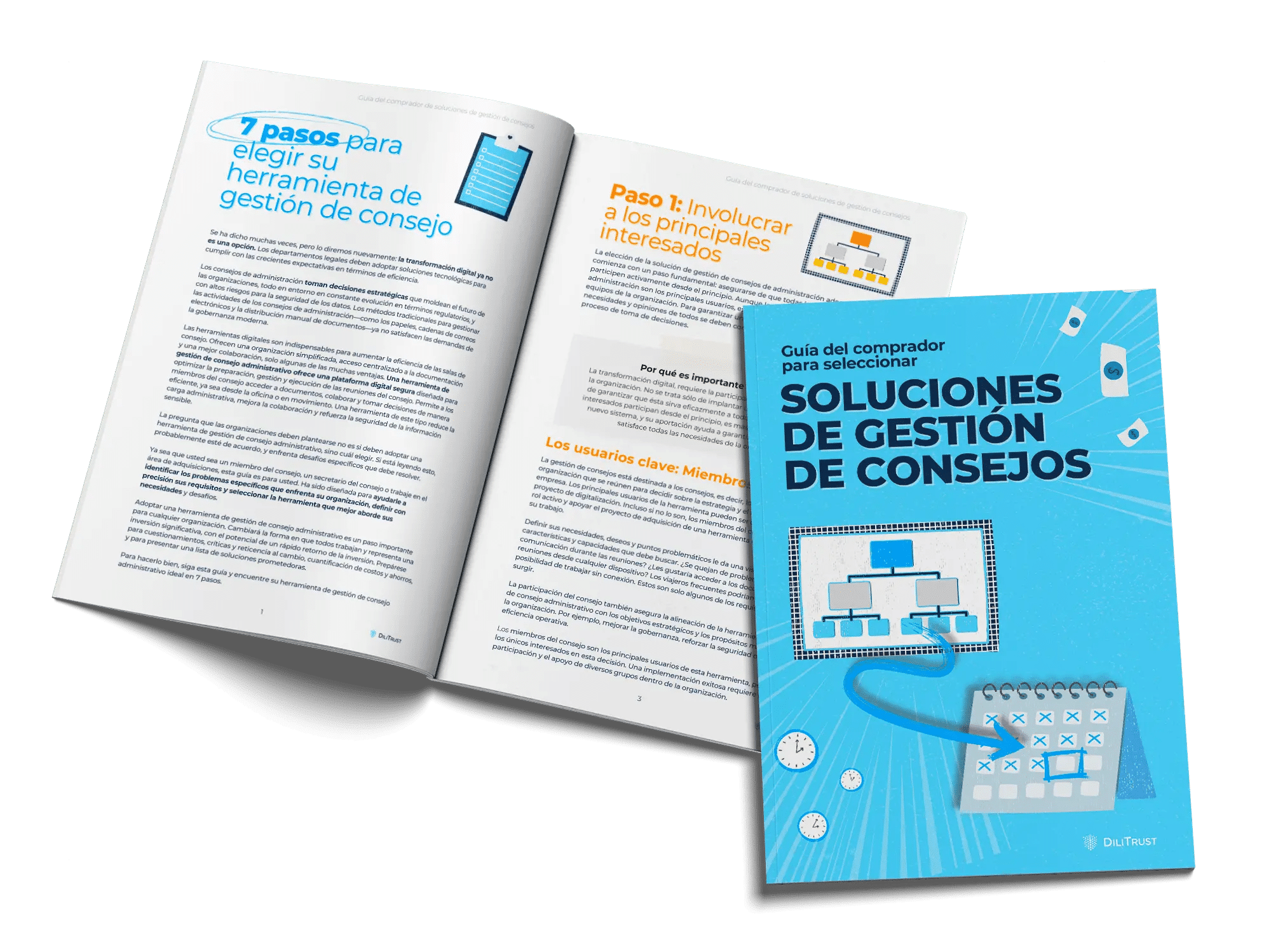 Cover and an inside page of the whitepaper