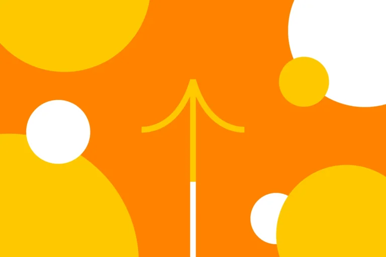 Arrow with circles