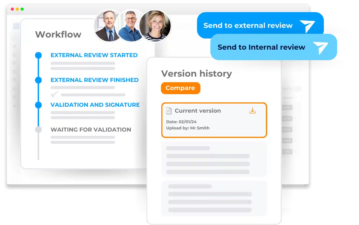 Contract Management module interface