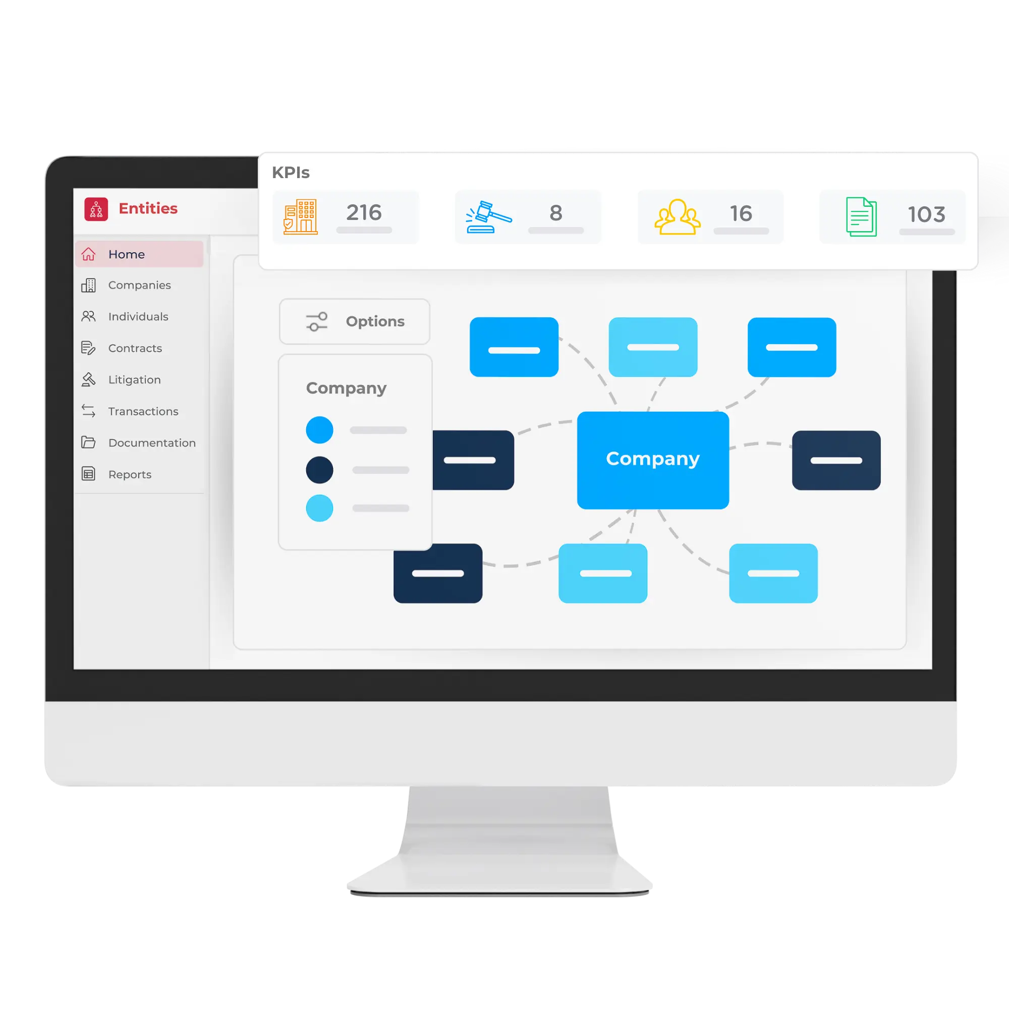 Entity Management module interface