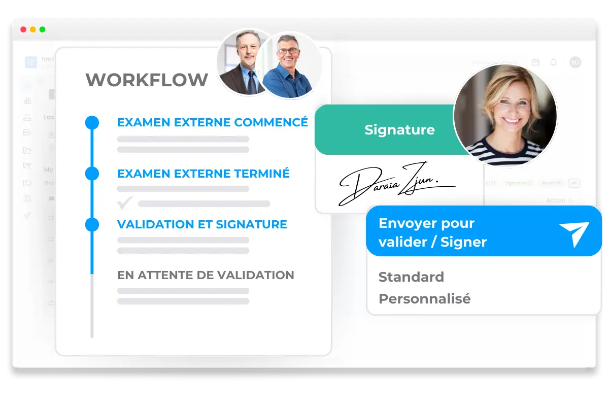 Contract Management module interface