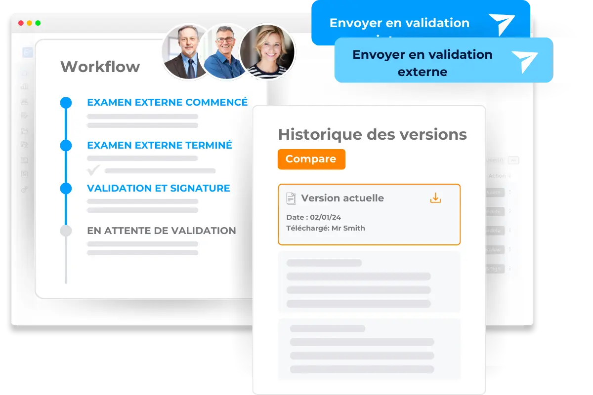 Contract Management module interface