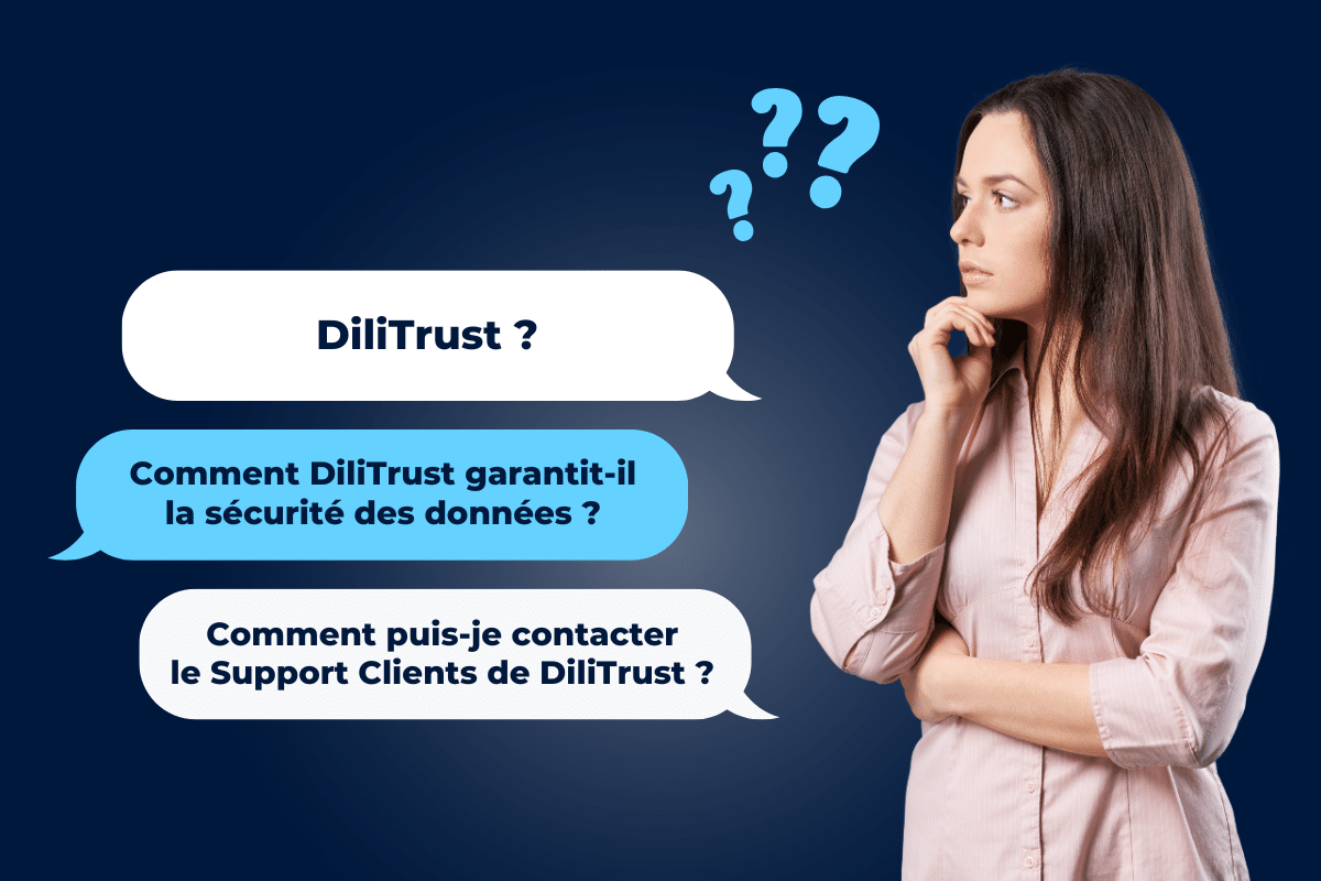 Client satisfait de la sécurité de ses données avec Dilitrust