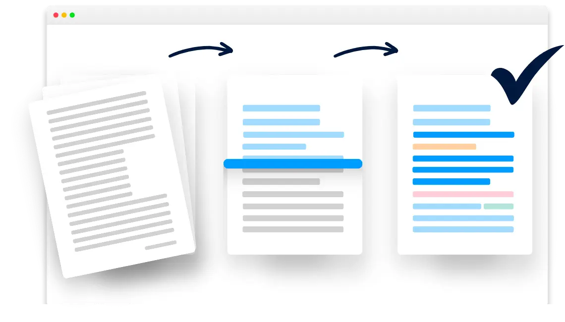 L'IA met en évidence les informations clés dans les documents