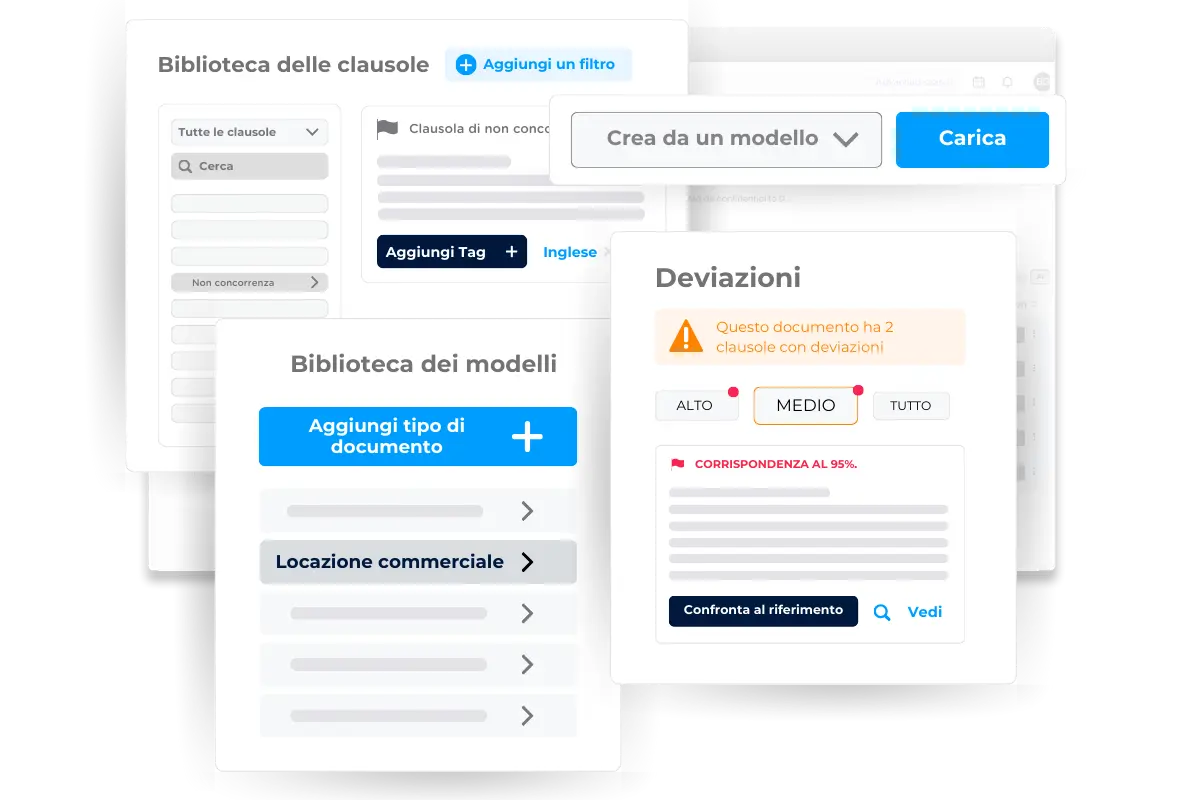 Interfaccia del modulo CLM