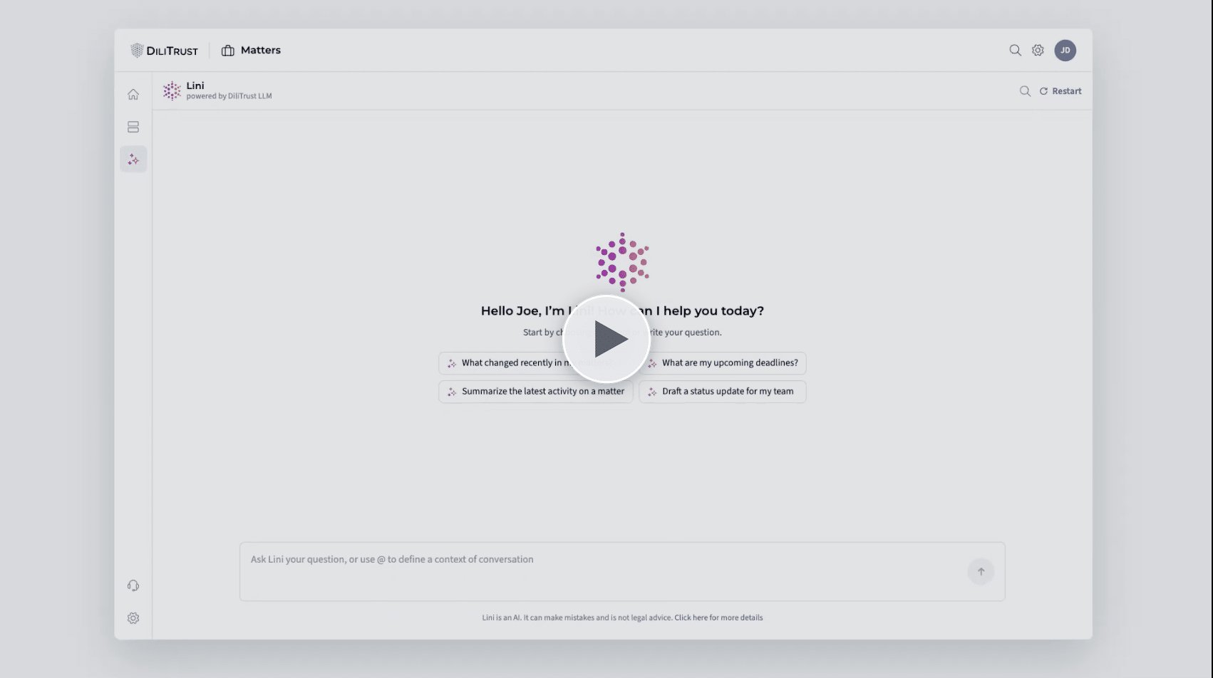 Matter Management AI