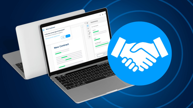 Master subscription agreement tracked in DiliTrust Contract Management with renewal date alert