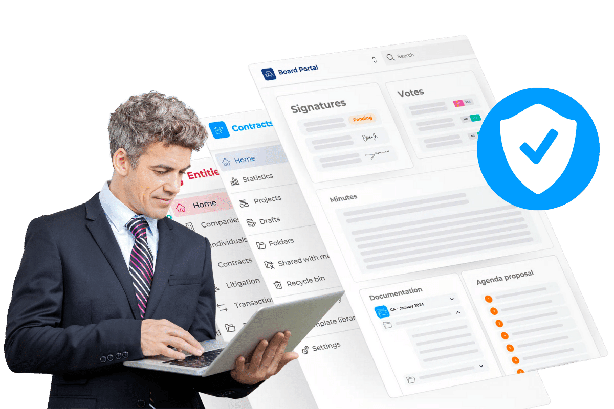 Customer satisfied with Dilitrust data security