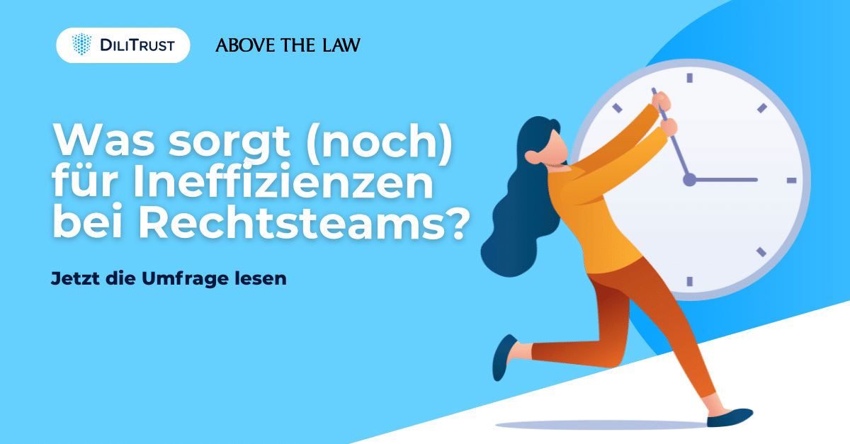 Rechtsteams kämpfen immer noch mit administrativen Aufgaben