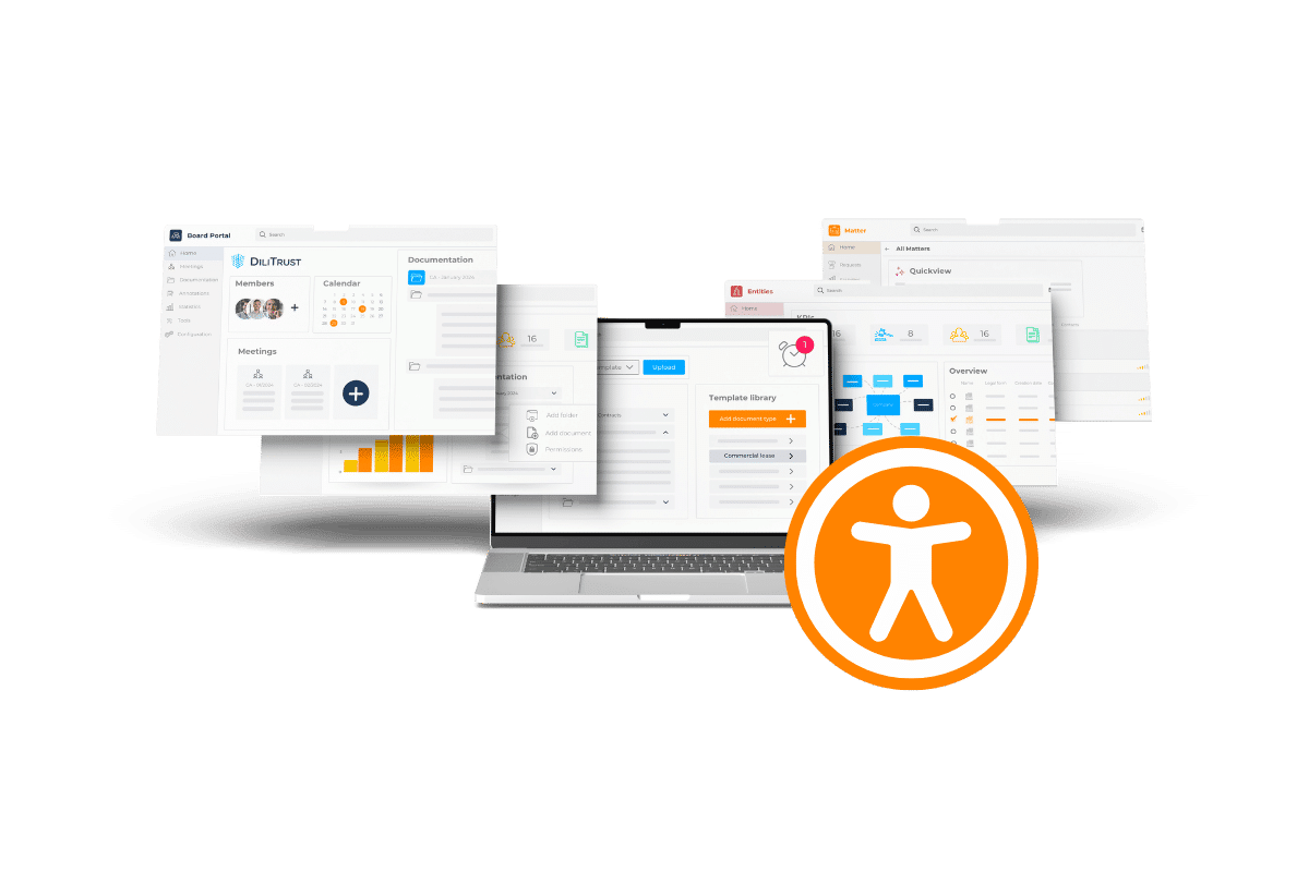Dilitrust is ISO 27001, 27701 and SOC 2 certified.